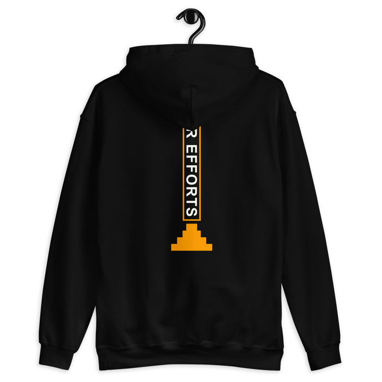 Elegant Hoodie with the Showing Your Efforts Beautiful Design