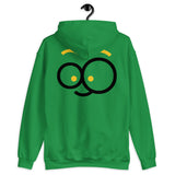 Cute Face shape Design Hoodie With Front and Back Design