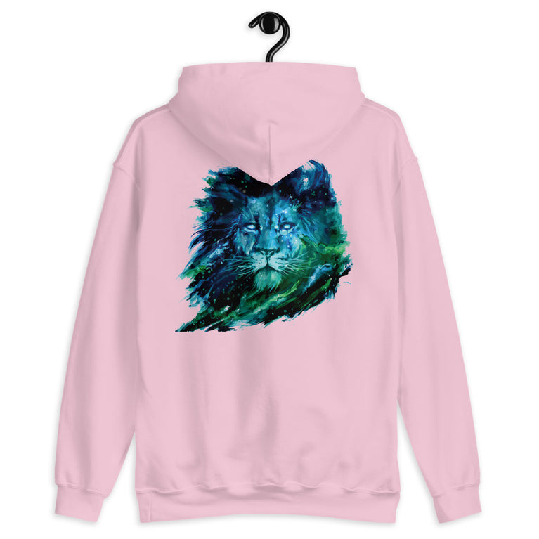 lion illustration elegant design hoodie by rocky apparels