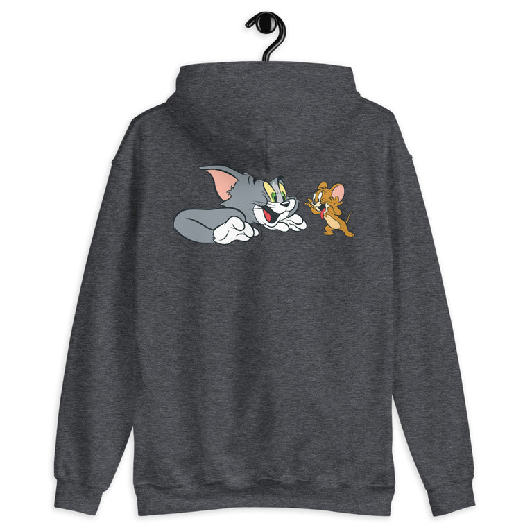 Crazy Tom and Jerry naughty Design Hoodie