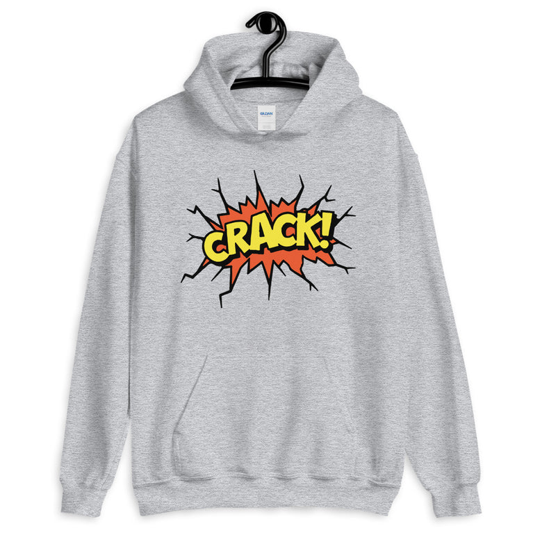 Crack Elegant Design Hoodie