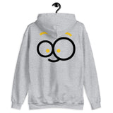 Cute Face shape Design Hoodie With Front and Back Design