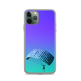 beautiful sky-diving iPhone Case by rocky apparels
