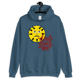 Don't touch me with angry face design hoodie