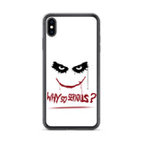 why so serious premium quality iPhone Case