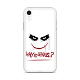 why so serious premium quality iPhone Case