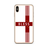 bless elegant design iPhone Case by rocky apparels