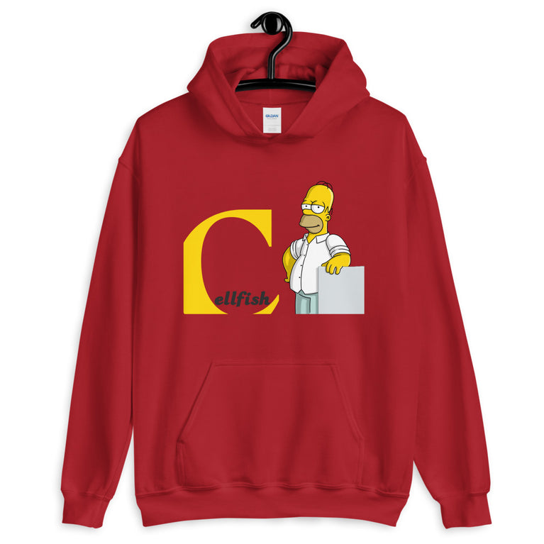 cellFish Eycatching design hoodie