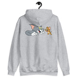 Crazy Tom and Jerry naughty Design Hoodie