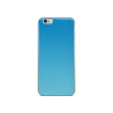 elegant blue colored iPhone Case