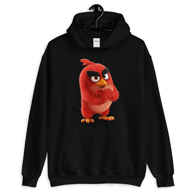 Angry Bird In action Elegant Hoodie Design