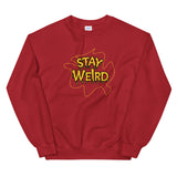 Stay weird elegant design Sweatshirt by rocky apparels