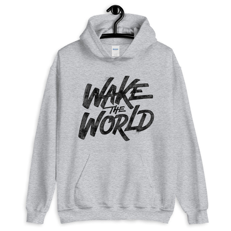 Wake The World Elegant Design Hoodie