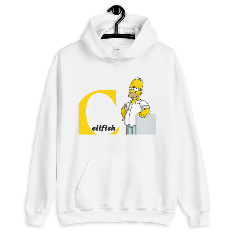 cellFish Eycatching design hoodie