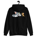 Crazy Tom and Jerry naughty Design Hoodie