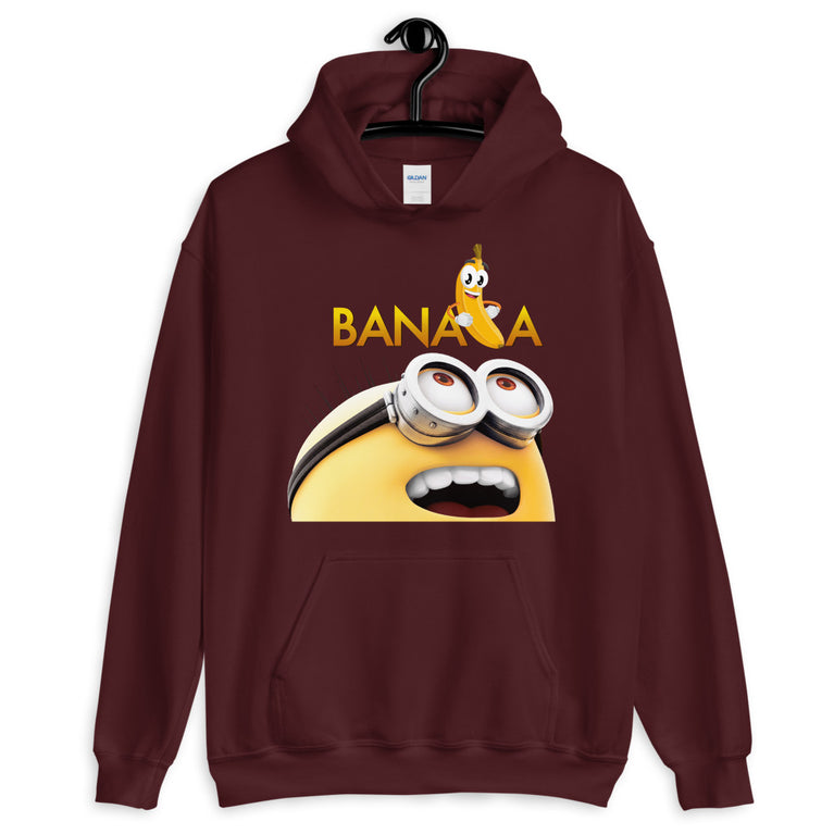 Banana Lover Minion Elegant Hoodie Design By Rocky Apparels