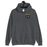 Cute Face shape Design Hoodie With Front and Back Design