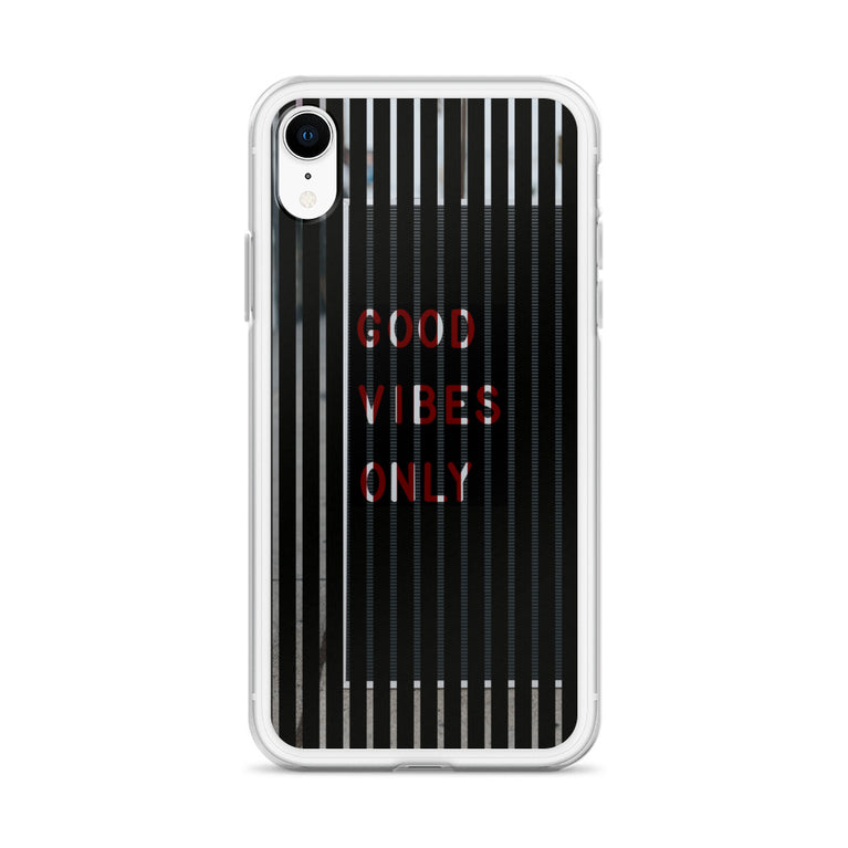 good vibes only premium quality iPhone Case