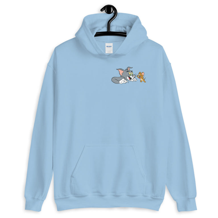 Crazy Tom and Jerry naughty Design Hoodie