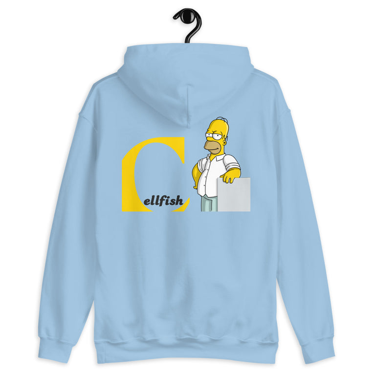 cellFish Eycatching design hoodie