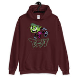 Ben in Action Elegant Hoodie Design