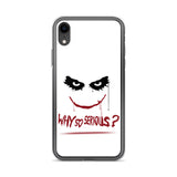 why so serious premium quality iPhone Case