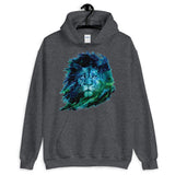 lion illustration elegant design hoodie by rocky apparels