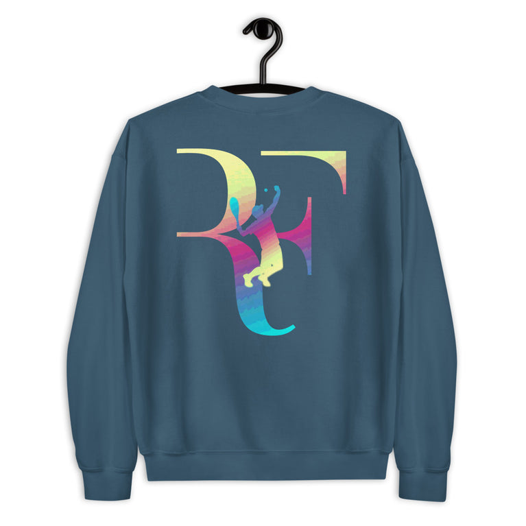 elegant roger federer sports Sweatshirt by rock apparels