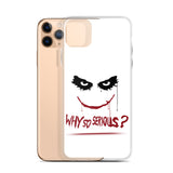 why so serious premium quality iPhone Case