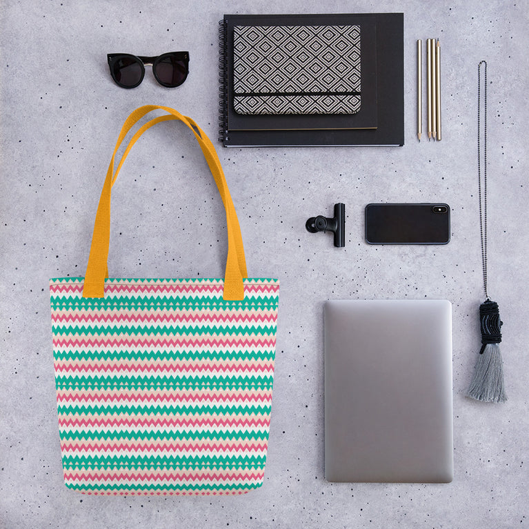 Tote bag with elegant design pattern by rocky apparels