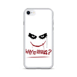 why so serious premium quality iPhone Case