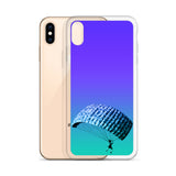 beautiful sky-diving iPhone Case by rocky apparels