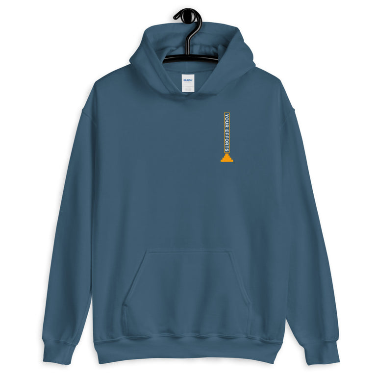 Elegant Hoodie with the Showing Your Efforts Beautiful Design