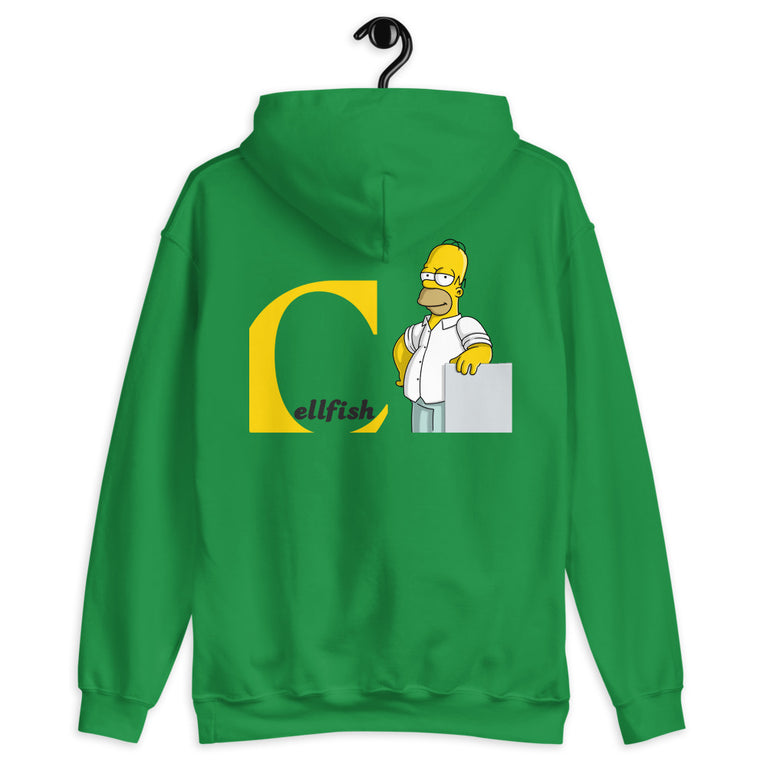 cellFish Eycatching design hoodie