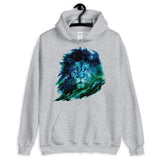 lion illustration elegant design hoodie by rocky apparels