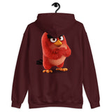 Angry Bird In action Elegant Hoodie Design