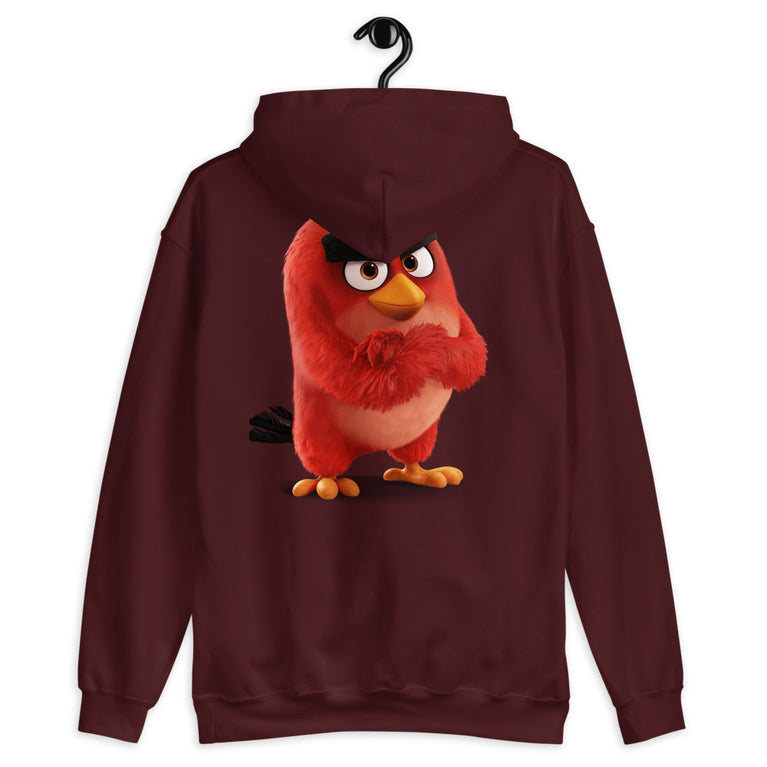 Angry Bird In action Elegant Hoodie Design