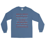 Christmas Men’s Long Sleeve Shirt by rocky apparels