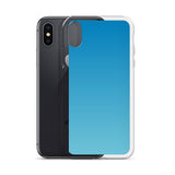 elegant blue colored iPhone Case