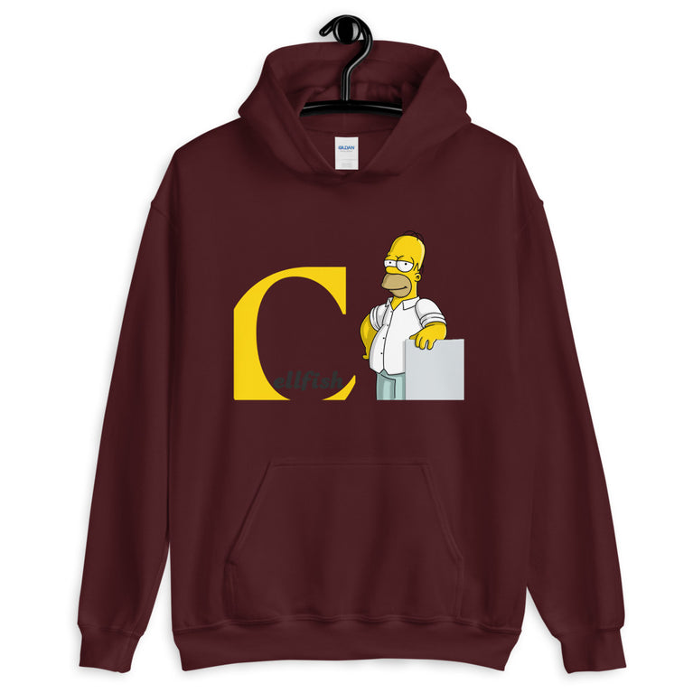 cellFish Eycatching design hoodie