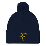 roger federer premium Pom-Pom Beanie by rocky apparels