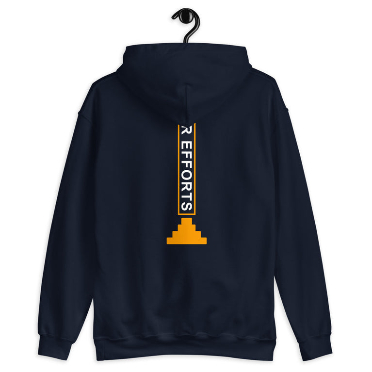 Elegant Hoodie with the Showing Your Efforts Beautiful Design
