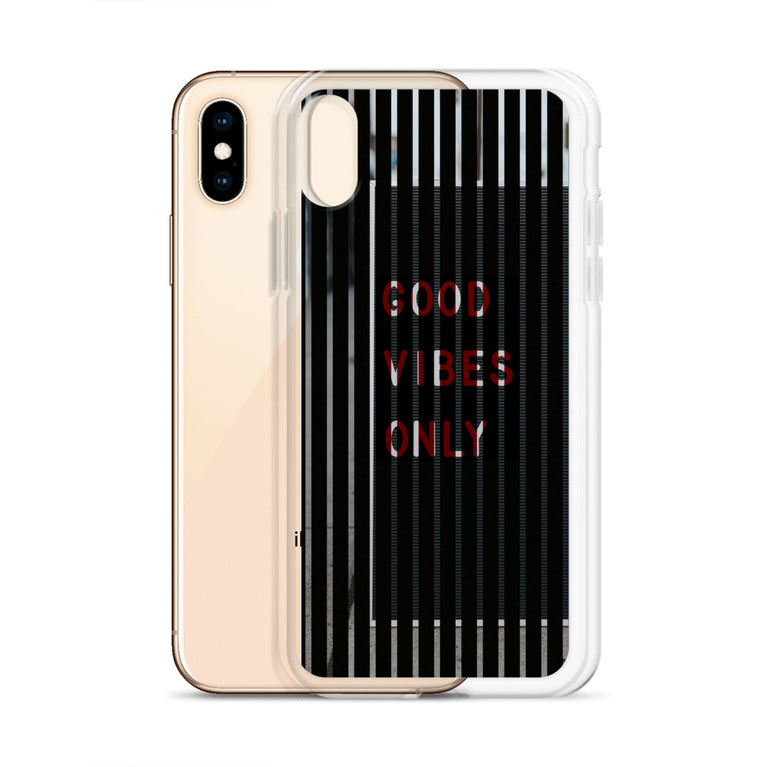 good vibes only premium quality iPhone Case