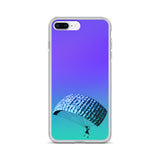 beautiful sky-diving iPhone Case by rocky apparels