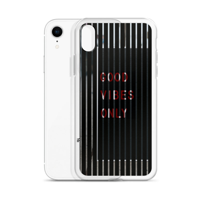 good vibes only premium quality iPhone Case