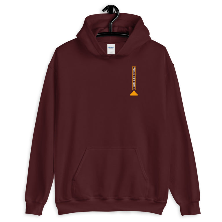 Elegant Hoodie with the Showing Your Efforts Beautiful Design