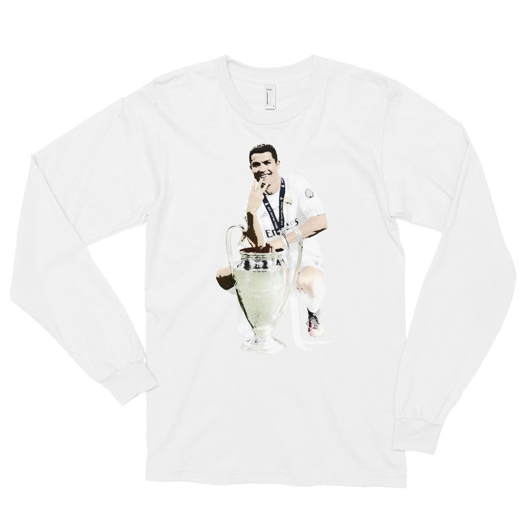 Ronaldo fans Long sleeve t-shirt by rocky apparels
