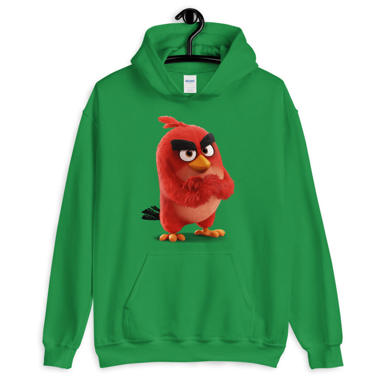 Angry Bird In action Elegant Hoodie Design