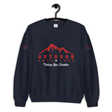 outdoor adventure elegant design Sweatshirt