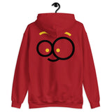 Cute Face shape Design Hoodie With Front and Back Design
